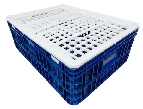 Gaiola Plástica de Frango 77x57x32,4cm 115 Litros